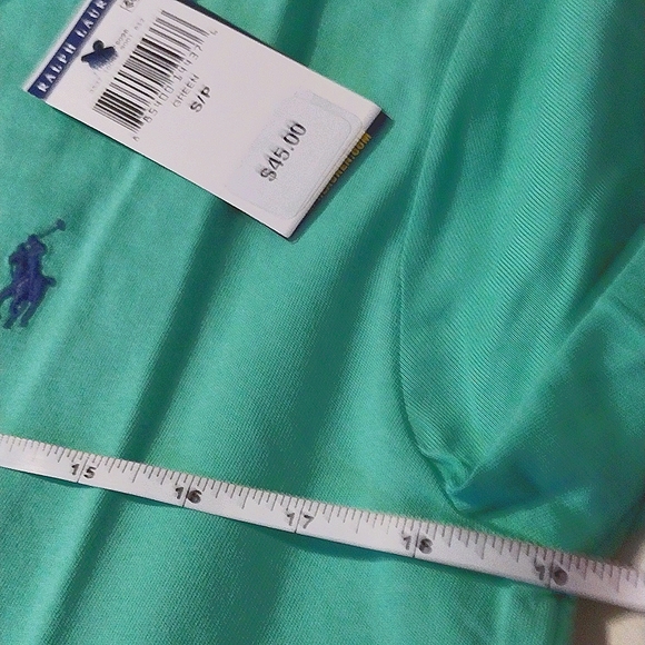 NWT❤️‍🔥POLO by Ralph Lauren V-Neck T-shirt Men's Large & Small💚 - Picture 8 of 11
